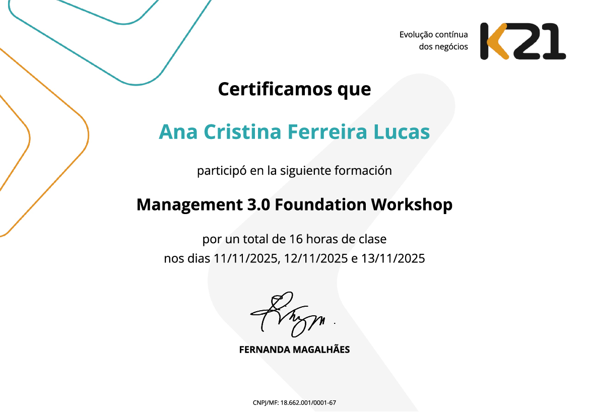 Certificado K21